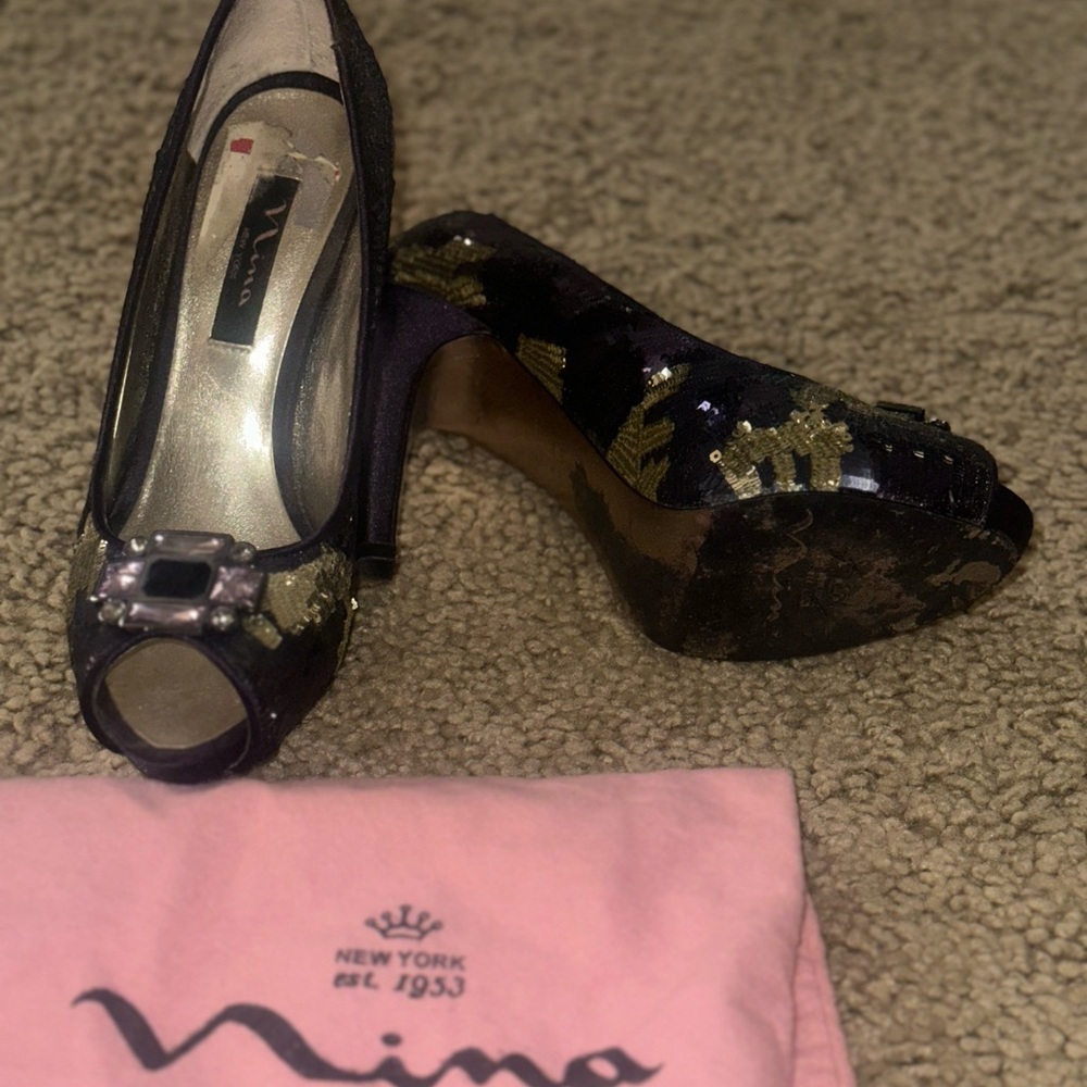 Glam spike purple by Nina